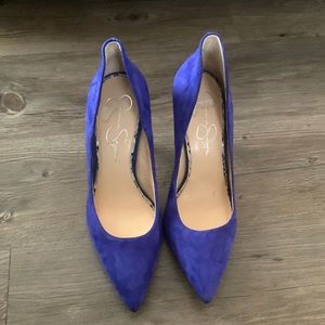 Jessica Simpson suede pumps